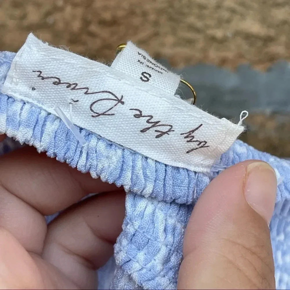 By the river KAYLEE FLUTTER SLEEVE dress small - Picture 12 of 16